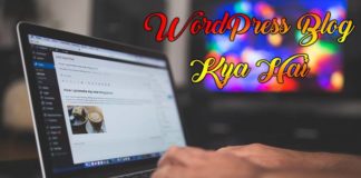 WordPress Blog Kya Hai